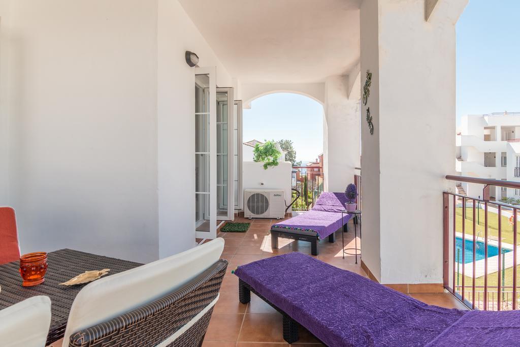 2144-Superb 2 Bedrooms With Terrace And Pool Manilva Exterior foto